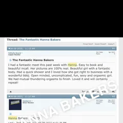 
                        Hanna bakers -CAF review
                     is Female Escorts. | Niagara | Ontario | Canada | canadapleasure.com 