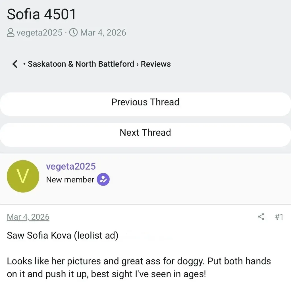 
                        Sofia Kova
                     is Female Escorts. | Regina | Saskatchewan | Canada | canadapleasure.com 