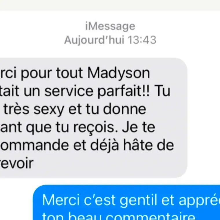 
                        Madyson
                     is Female Escorts. | Quebec City | Quebec | Canada | canadapleasure.com 