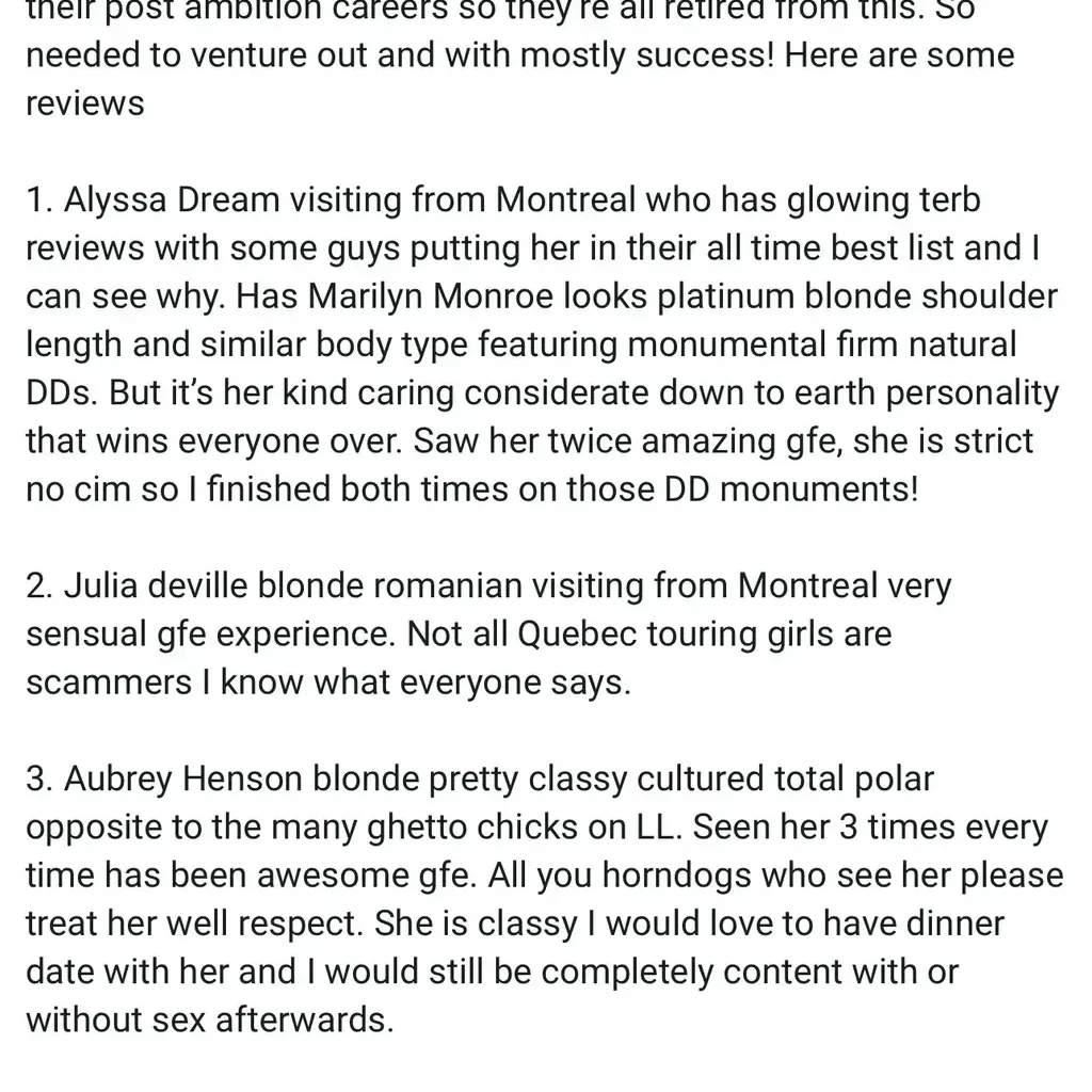 
                        Alyssa Dreamss
                     is Female Escorts. | Montreal | Quebec | Canada | canadapleasure.com 