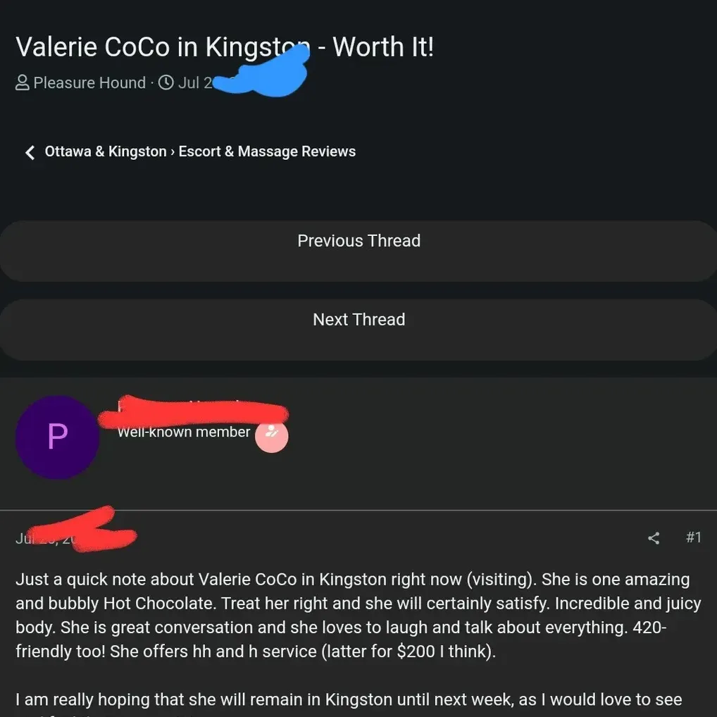 
                        Valery coco
                     is Female Escorts. | Kingston | Ontario | Canada | canadapleasure.com 